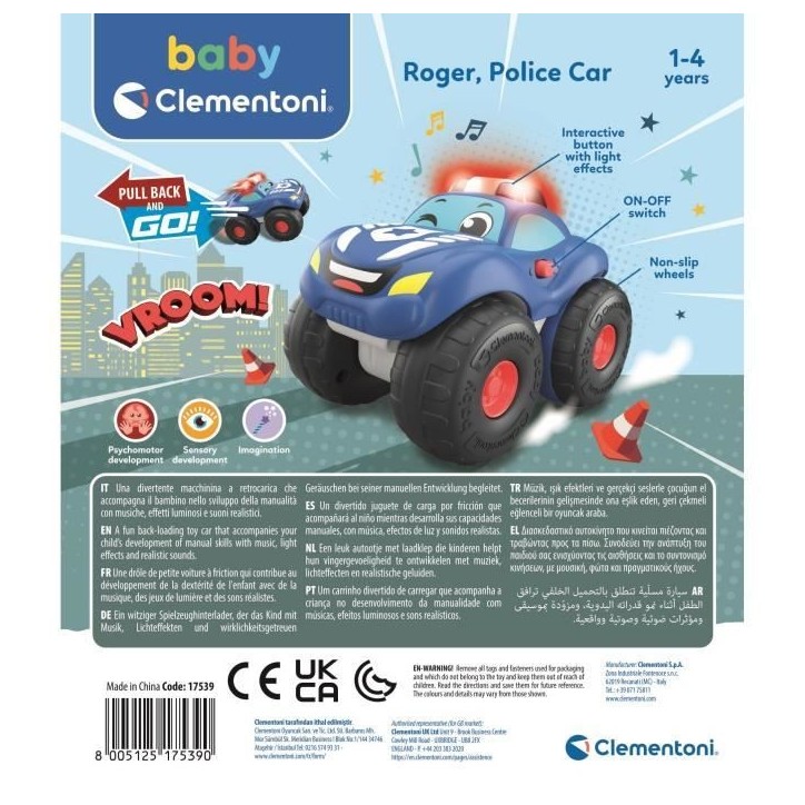 CLEMENTONI - Ma voiture de police interactive CLEMENTONI - Ma voiture de police interactive