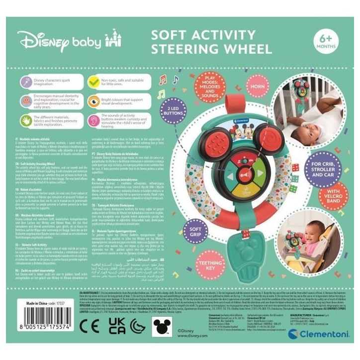 CLEMENTONI - Volant d'activités - Disney CLEMENTONI - Volant d'activités - Disney