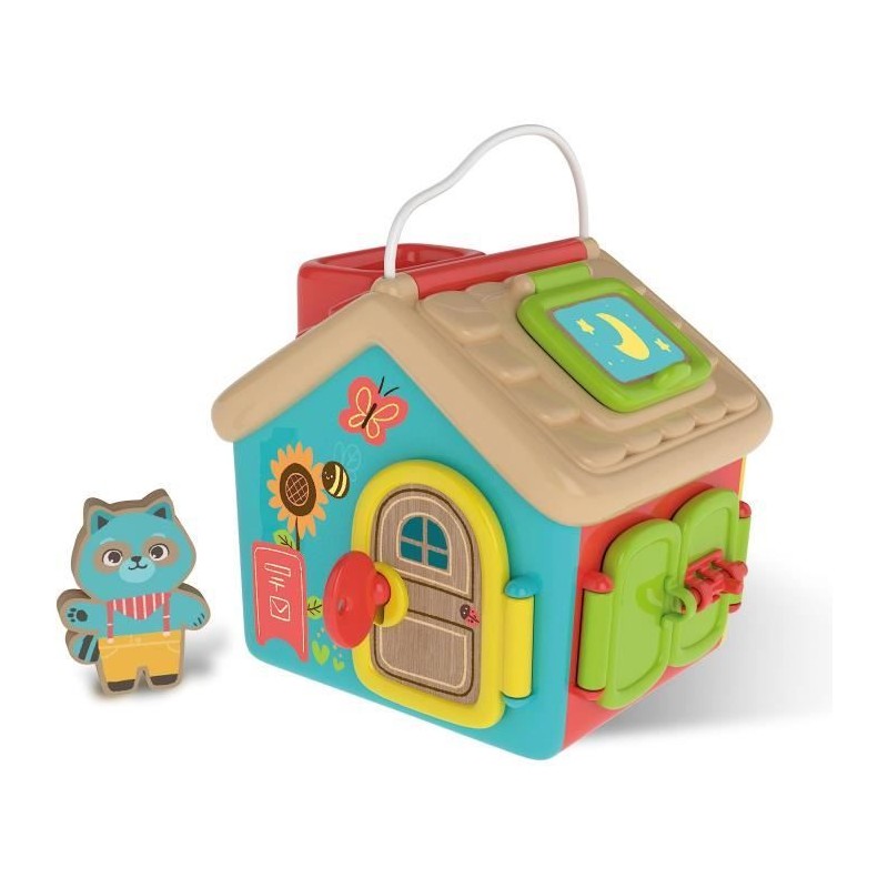 Clementoni - Montessori - Ma maison d'activités - Maison et personnag Clementoni - Montessori - Ma maison d'activités - Maison et personnag