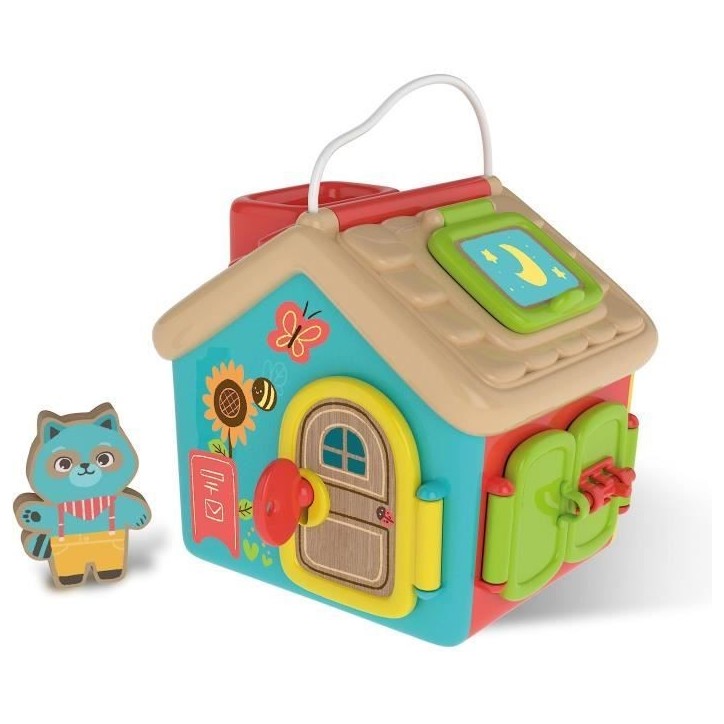 Clementoni - Montessori - Ma maison d'activités - Maison et personnage Clementoni - Montessori - Ma maison d'activités - Maison et personnage