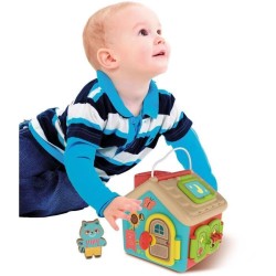 Clementoni - Montessori - Ma maison d'activités - Maison et personnag