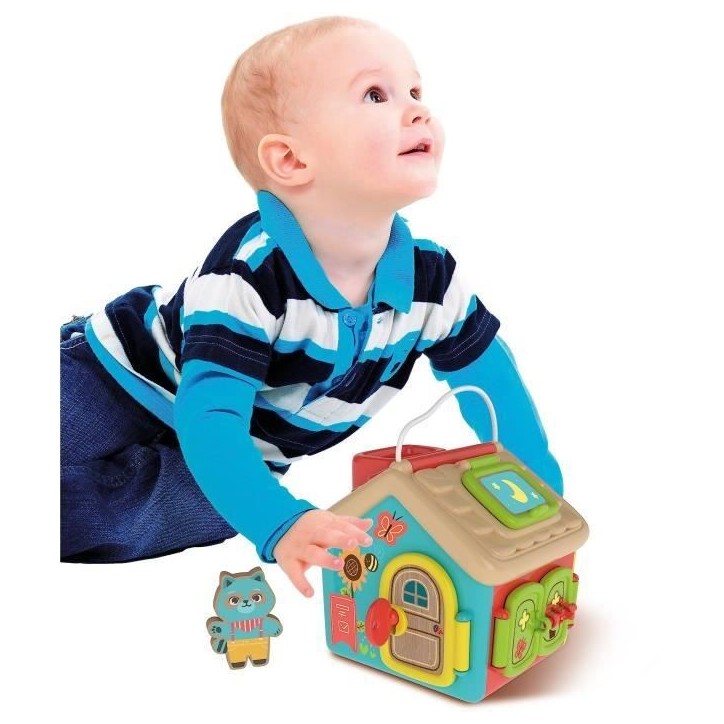 Clementoni - Montessori - Ma maison d'activités - Maison et personnage Clementoni - Montessori - Ma maison d'activités - Maison et personnage