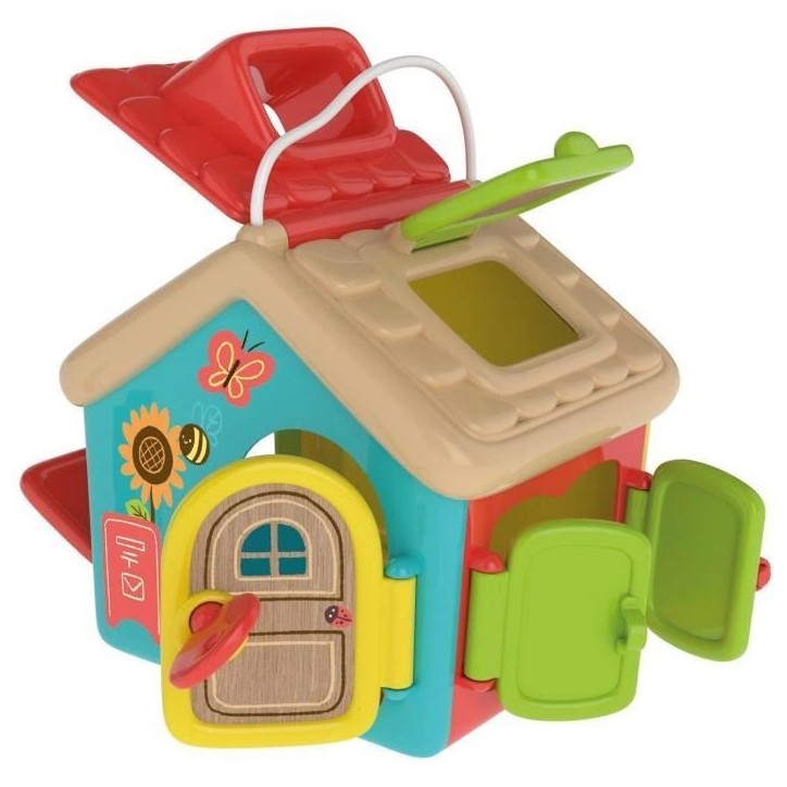 Clementoni - Montessori - Ma maison d'activités - Maison et personnage Clementoni - Montessori - Ma maison d'activités - Maison et personnage