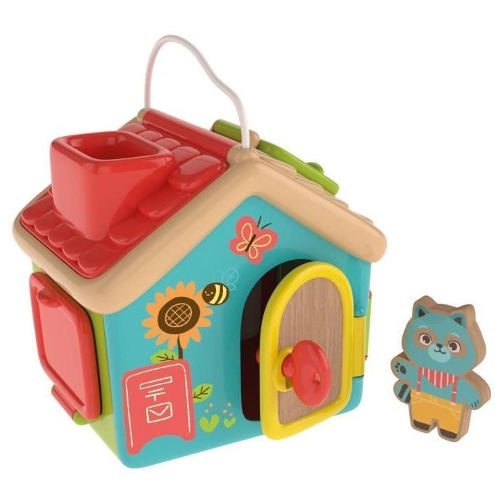Clementoni - Montessori - Ma maison d'activités - Maison et personnage Clementoni - Montessori - Ma maison d'activités - Maison et personnage