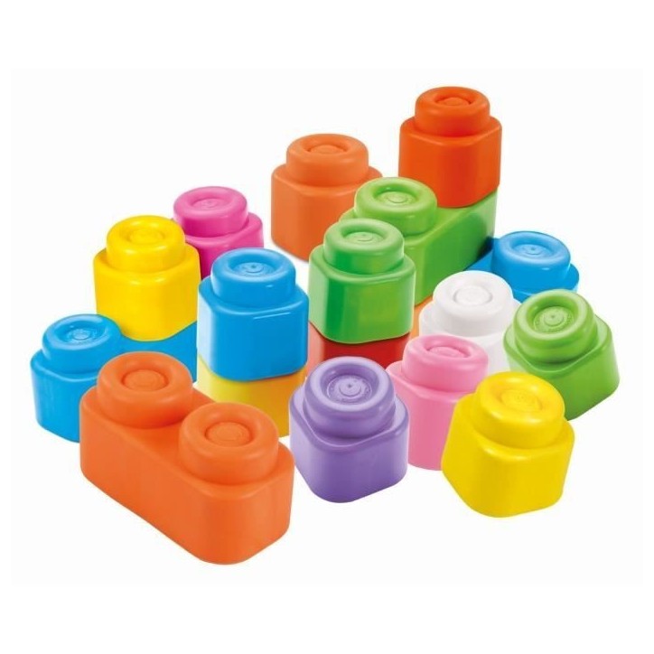Clementoni - Clemmy Baby - Sac souple 20 pieces - Mixte - A partir de 9 mois Clementoni - Clemmy Baby - Sac souple 20 pieces - Mixte - A partir de 9 mois