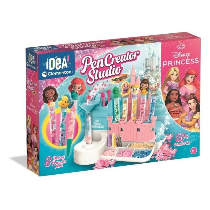 Clementoni- Atelier des stylos - Édition Disney Princesses Clementoni- Atelier des stylos - Édition Disney Princesses