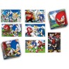 Clementoni - Edukit - Sonic - Coffret apprentissage 4 en 1 - 2 puzzles
