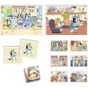 Clementoni - Edukit - Bluey - Coffret apprentissage 4 en 1 - 2 puzzles