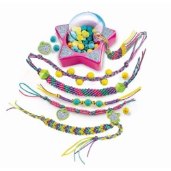 Clementoni Crazy Chic - Coffret création de bracelets de l'amitié -