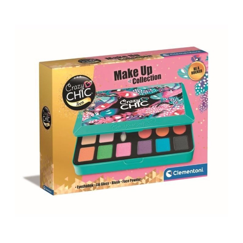 Palette de maquillage Be a Rocker - CLEMENTONI - Crazy Chic - Gloss, f Palette de maquillage Be a Rocker - CLEMENTONI - Crazy Chic - Gloss, f