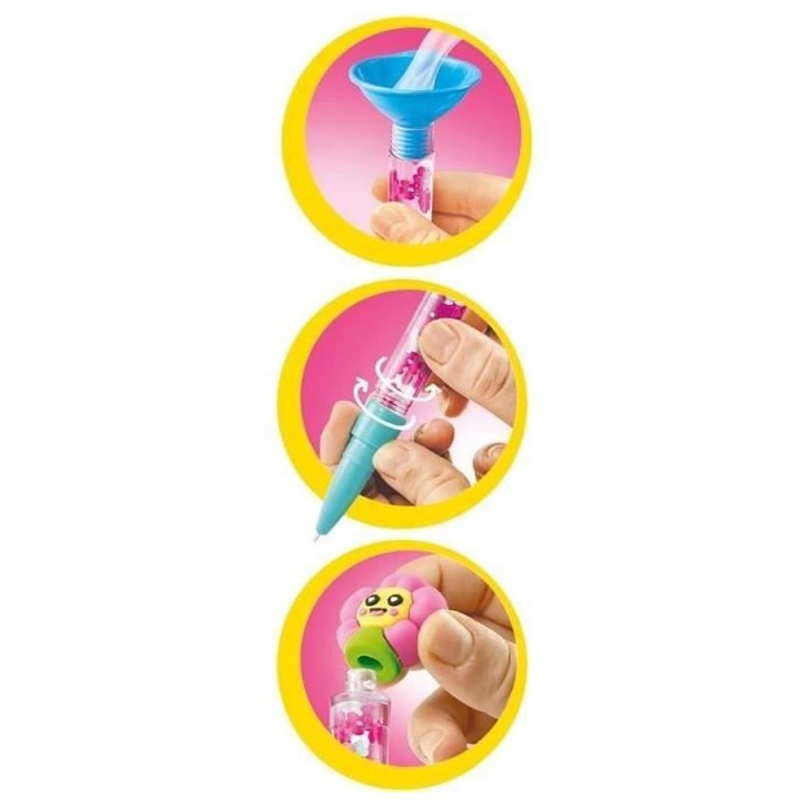 Clementoni - Créer tes stylos - Mini atelier des Stylos - Theme tropical - 3 a créer - Des 6ans Clementoni - Créer tes stylos - Mini atelier des Stylos - Theme tropical - 3 a créer - Des 6ans