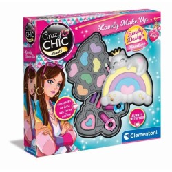 Clementoni - Coffret Maquillage Arc-en-ciel - 2 palettes fards a paupi