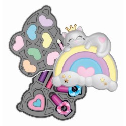 Clementoni - Coffret Maquillage Arc-en-ciel - 2 palettes fards a paupi