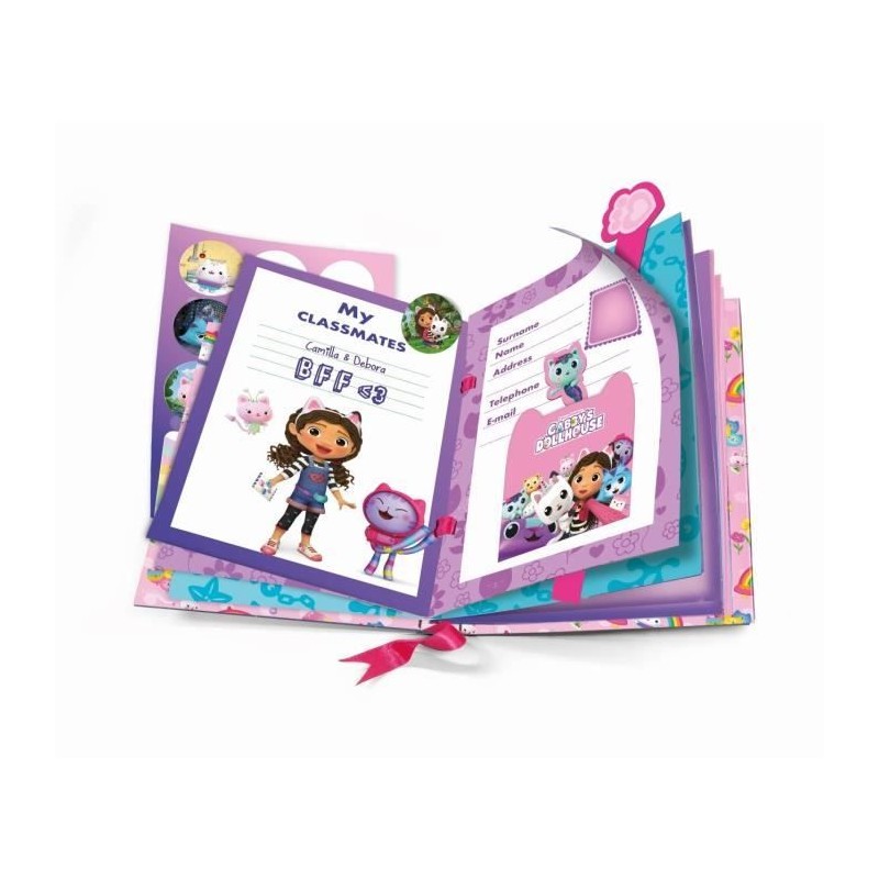 Clementoni - Gabby et la Maison Magique - Journal intime a personnalis