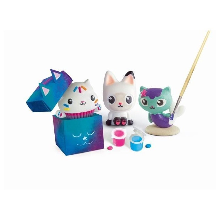 Clementoni - Créations en plâtre Gabby et la Maison Magique - Coffret multi-activités (sculpture, peintures...) - Des 7 ans Clementoni - Créations en plâtre Gabby et la Maison Magique - Coffret multi-activités (sculpture, peintures...) - Des 7 ans