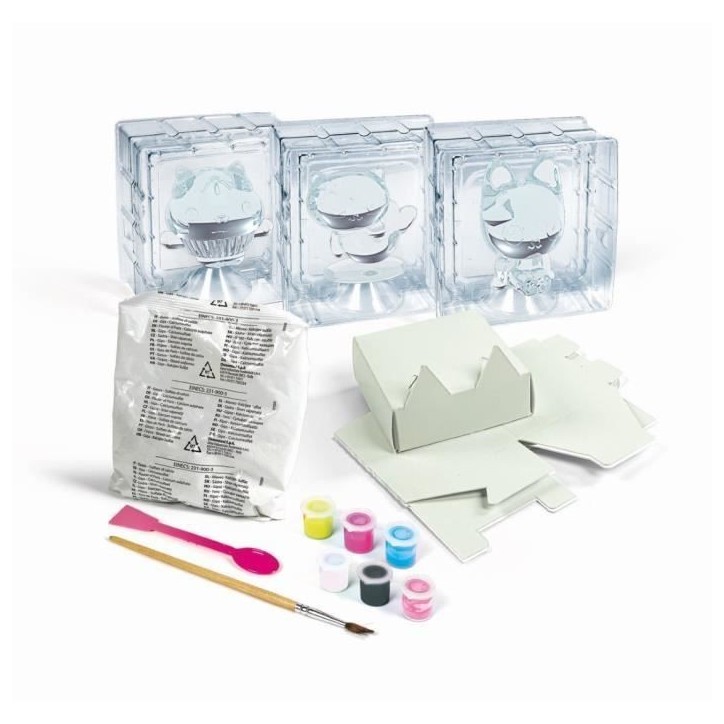 Clementoni - Créations en plâtre Gabby et la Maison Magique - Coffret multi-activités (sculpture, peintures...) - Des 7 ans Clementoni - Créations en plâtre Gabby et la Maison Magique - Coffret multi-activités (sculpture, peintures...) - Des 7 ans