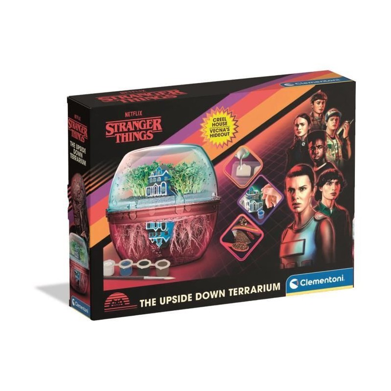 Stranger Things - Terrarium - Clementoni - Création Maison de Vecna e Stranger Things - Terrarium - Clementoni - Création Maison de Vecna e
