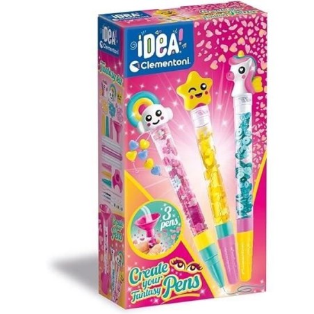 Clementoni - Créer tes stylos - Mini atelier des Stylos - Theme Fanta