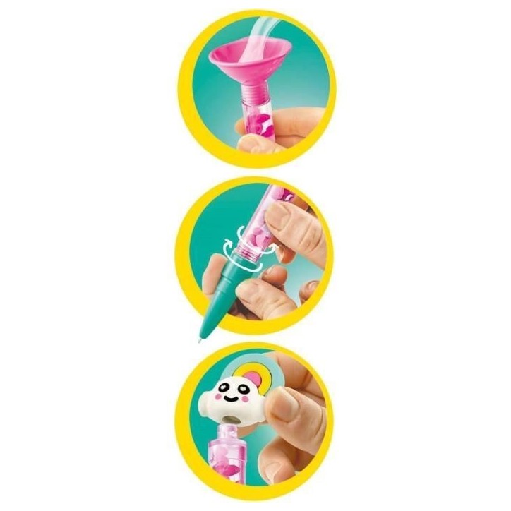 Clementoni - Créer tes stylos - Mini atelier des Stylos - Theme Fantaisie - 3 a créer - Des 6ans Clementoni - Créer tes stylos - Mini atelier des Stylos - Theme Fantaisie - 3 a créer - Des 6ans