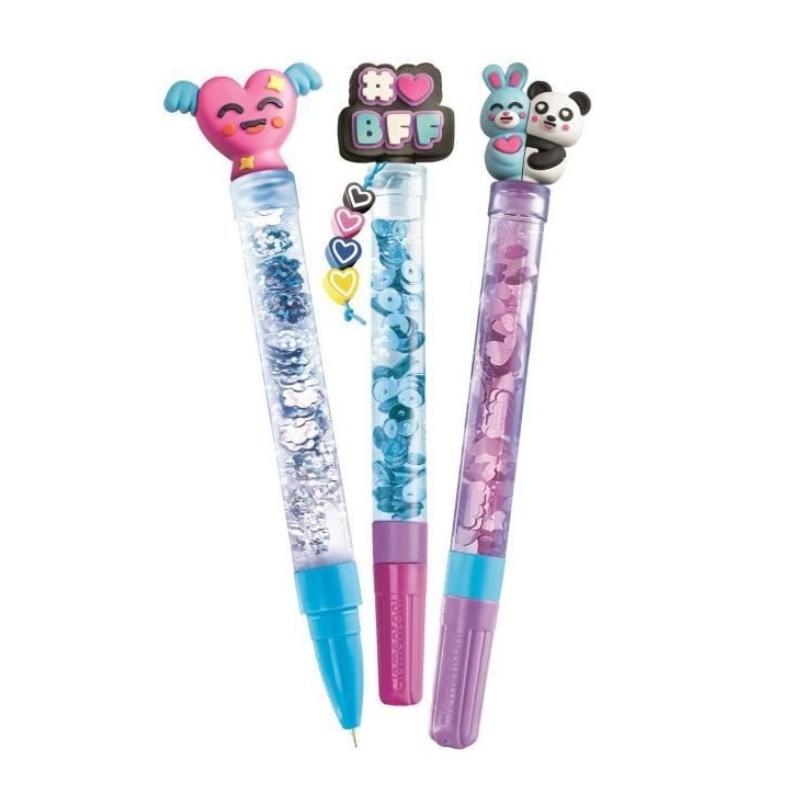 CLEMENTONI - Crée tes stylos - Best Friends CLEMENTONI - Crée tes stylos - Best Friends