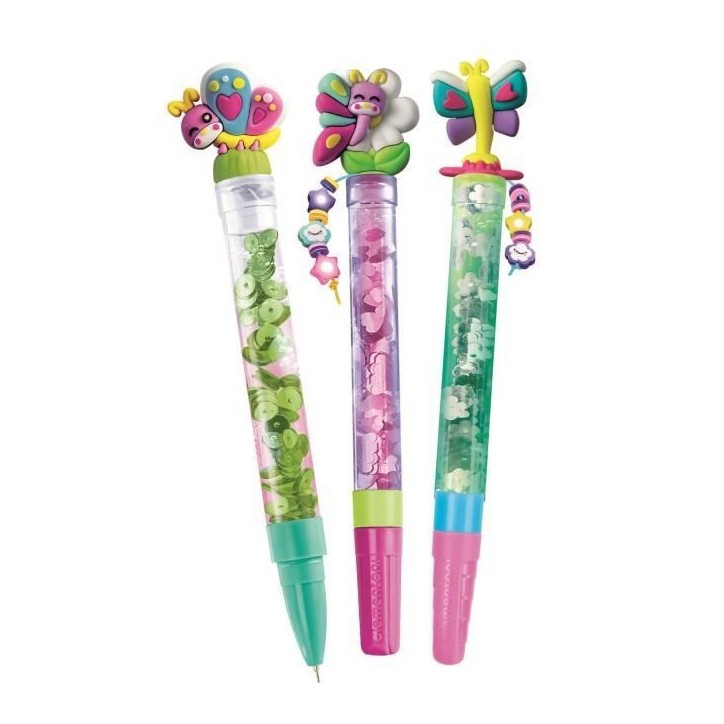 CLEMENTONI - Crée tes stylos - Wonderful Butterflies CLEMENTONI - Crée tes stylos - Wonderful Butterflies