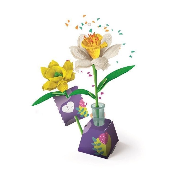 CLEMENTONI - Crée tes fleurs - Narcisse CLEMENTONI - Crée tes fleurs - Narcisse