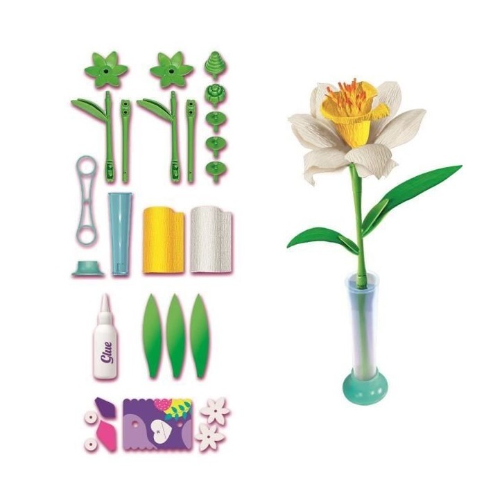 CLEMENTONI - Crée tes fleurs - Narcisse CLEMENTONI - Crée tes fleurs - Narcisse