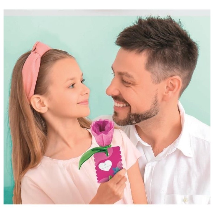CLEMENTONI - Crée tes fleurs - Tulipe CLEMENTONI - Crée tes fleurs - Tulipe