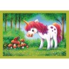 CLEMENTONI - Puzzle 4 en 1 - A Day with Unicorns