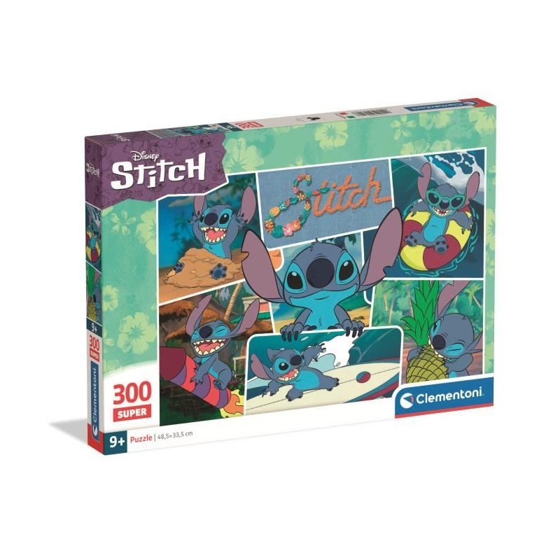 Puzzle Stitch 300 pieces Super, Pour enfants a partir de 3 ans, Theme Puzzle Stitch 300 pieces Super, Pour enfants a partir de 3 ans, Theme