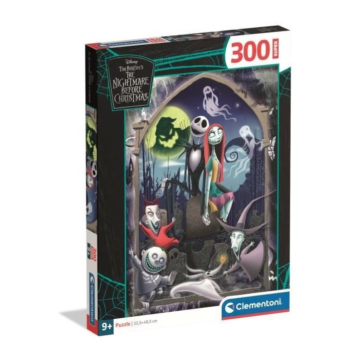CLEMENTONI - 300 pieces Super - L'étrange Noël de Mr Jack CLEMENTONI - 300 pieces Super - L'étrange Noël de Mr Jack
