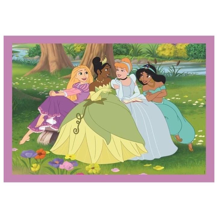 CLEMENTONI - Puzzle 4 en 1 - Disney Princess CLEMENTONI - Puzzle 4 en 1 - Disney Princess