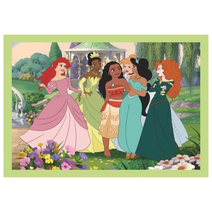 CLEMENTONI - Puzzle 4 en 1 - Disney Princess CLEMENTONI - Puzzle 4 en 1 - Disney Princess