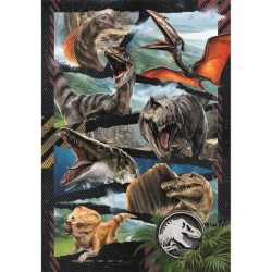 CLEMENTONI - 300 pieces Super - Jurassic World, Renaissance