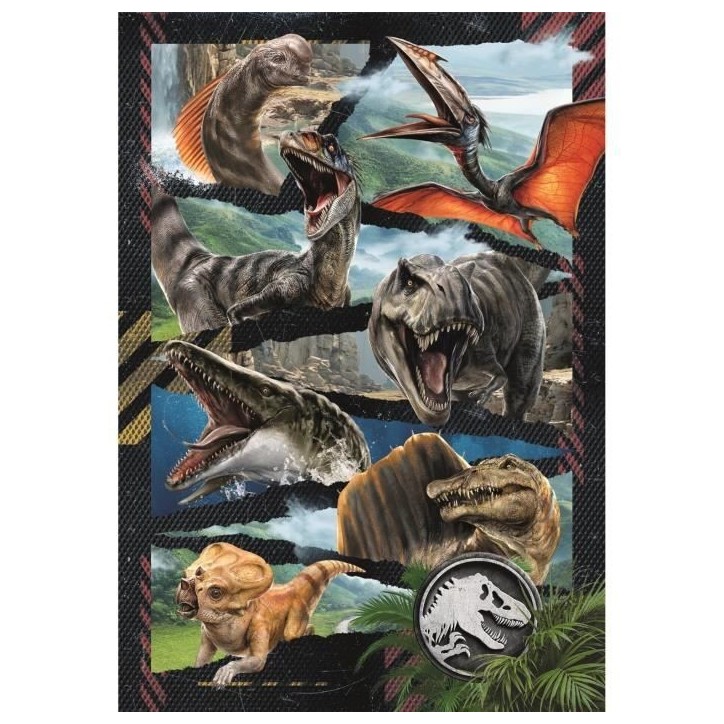 CLEMENTONI - 300 pieces Super - Jurassic World, Renaissance CLEMENTONI - 300 pieces Super - Jurassic World, Renaissance