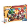 CLEMENTONI - 104 pieces Maxi - Iron Man and his awesome friends