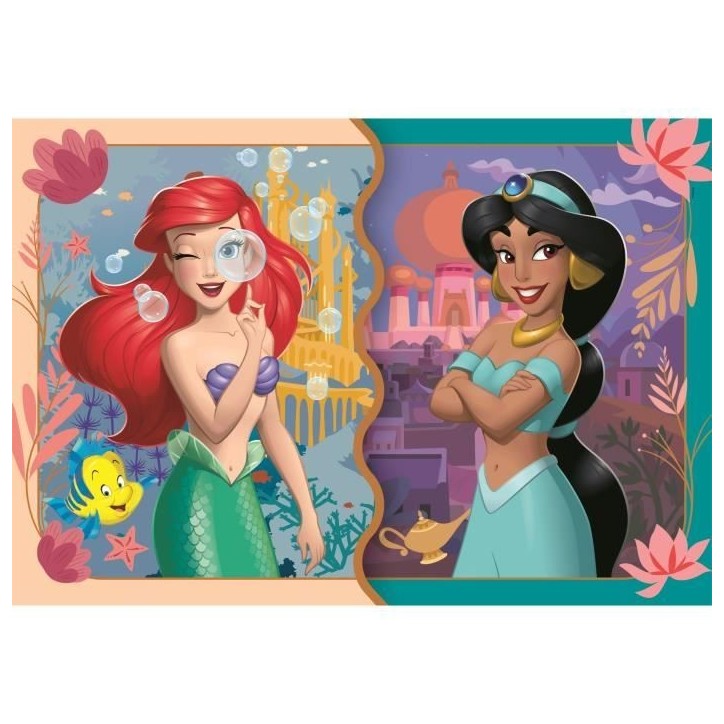 CLEMENTONI - 2x20 pieces - Disney Princess CLEMENTONI - 2x20 pieces - Disney Princess