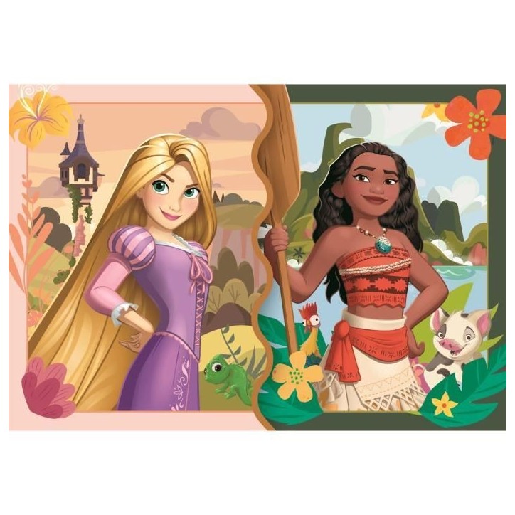CLEMENTONI - 2x20 pieces - Disney Princess CLEMENTONI - 2x20 pieces - Disney Princess