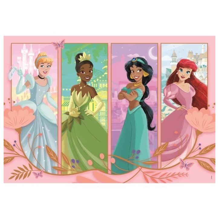 CLEMENTONI - 2x60 pieces - Disney Princess CLEMENTONI - 2x60 pieces - Disney Princess