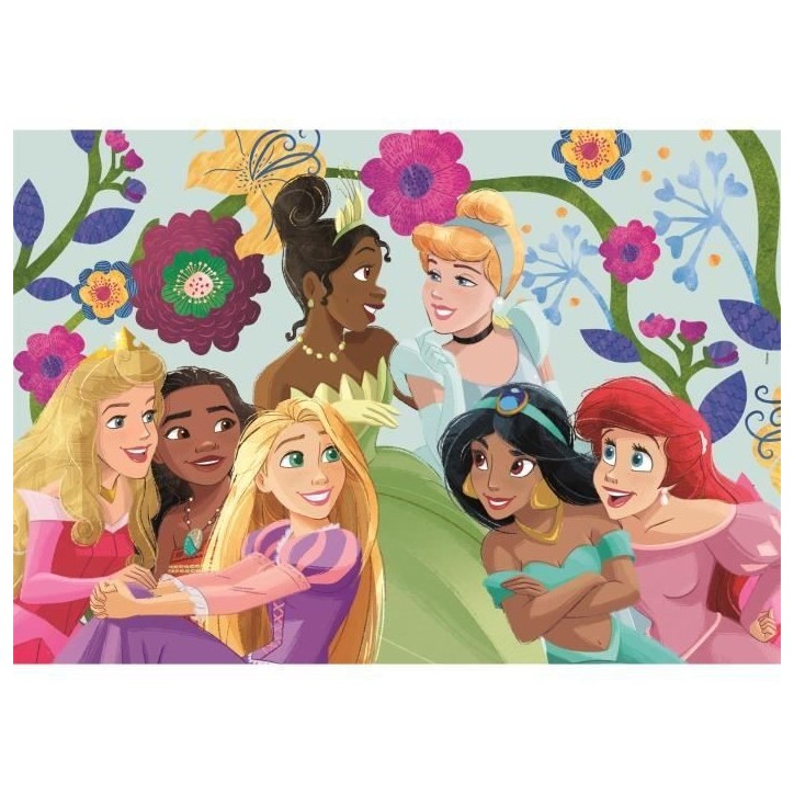 CLEMENTONI - 2x60 pieces - Disney Princess CLEMENTONI - 2x60 pieces - Disney Princess
