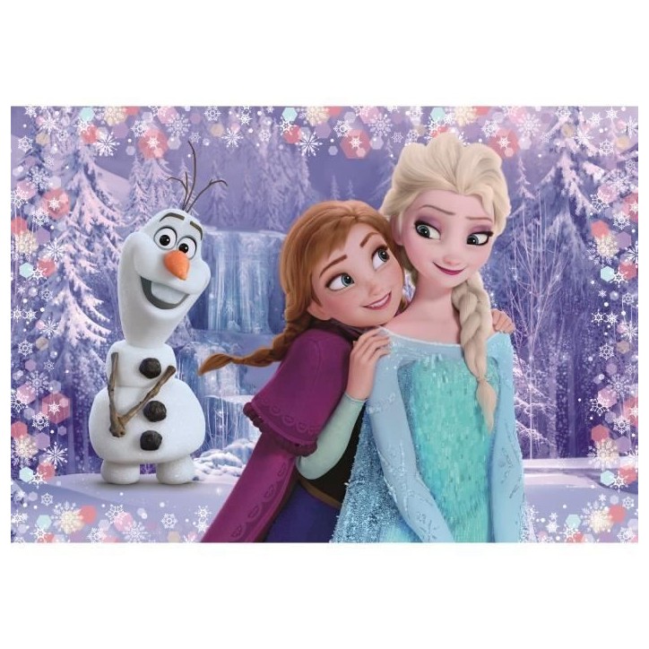 CLEMENTONI - 2x20 pieces - La Reine des Neiges 2 CLEMENTONI - 2x20 pieces - La Reine des Neiges 2