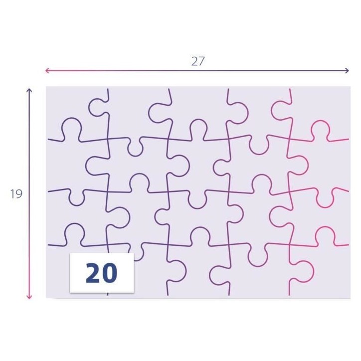 CLEMENTONI - 2x20 pieces - La Reine des Neiges 2 CLEMENTONI - 2x20 pieces - La Reine des Neiges 2