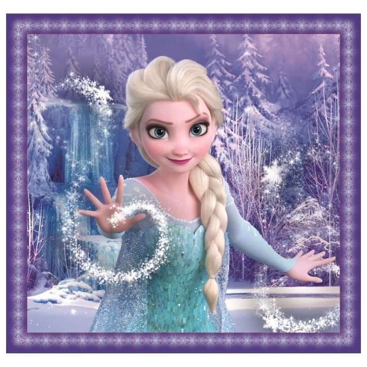 CLEMENTONI - 3x48 pieces - La Reine des Neiges CLEMENTONI - 3x48 pieces - La Reine des Neiges