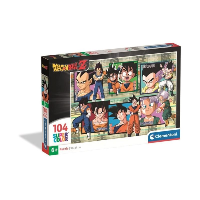 CLEMENTONI - 104 pieces - Dragon Ball Z CLEMENTONI - 104 pieces - Dragon Ball Z