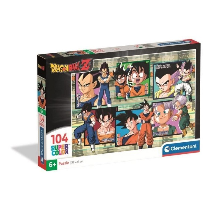 CLEMENTONI - 104 pieces - Dragon Ball Z CLEMENTONI - 104 pieces - Dragon Ball Z