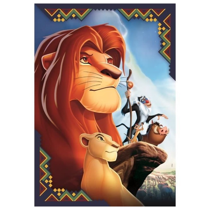 CLEMENTONI - 104 pieces - Le Roi Lion CLEMENTONI - 104 pieces - Le Roi Lion