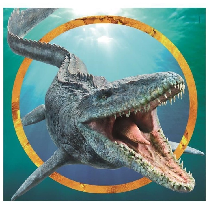 CLEMENTONI puzzle 3x48 pieces - Jurassic World CLEMENTONI puzzle 3x48 pieces - Jurassic World