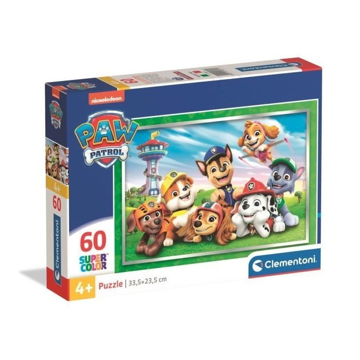 CLEMENTONI - 60 pieces - Pat' Patrouille CLEMENTONI - 60 pieces - Pat' Patrouille