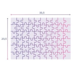Puzzle 60 pieces Stitch, Pour enfants a partir de 3 ans, Theme dessins