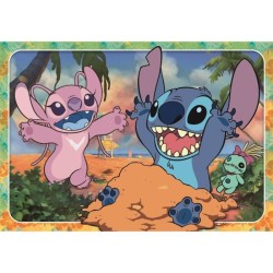 Puzzle Maxi Stitch 60 Pieces, Pour enfants a partir de 6 ans, Theme de